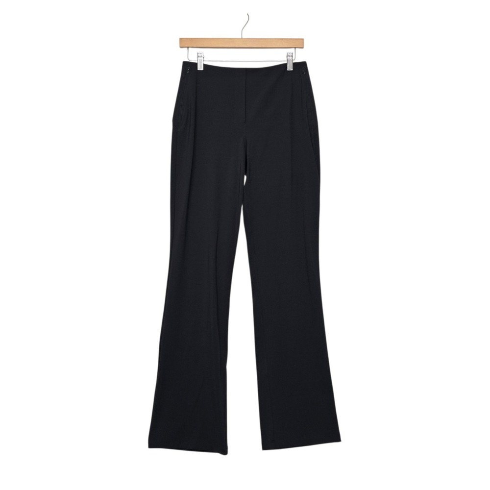 Lululemon Smooth Fit Pull-On High-Rise Wide-Leg Pants Black Size 8 LW5EGSS